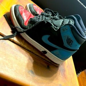 Jordan 1, red and blue